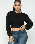Cable Pullover Top
